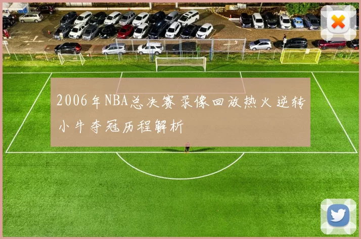 2006年NBA总决赛录像回放热火逆转小牛夺冠历程解析